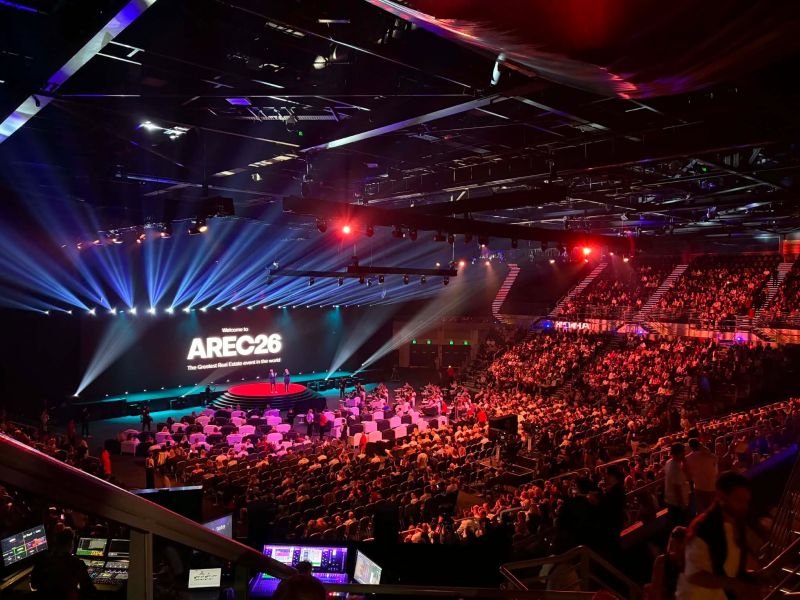 Hovedscenen på AREC 2026 på Gold Coast